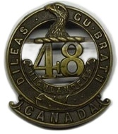 15th Battalion Cap Badge 1
