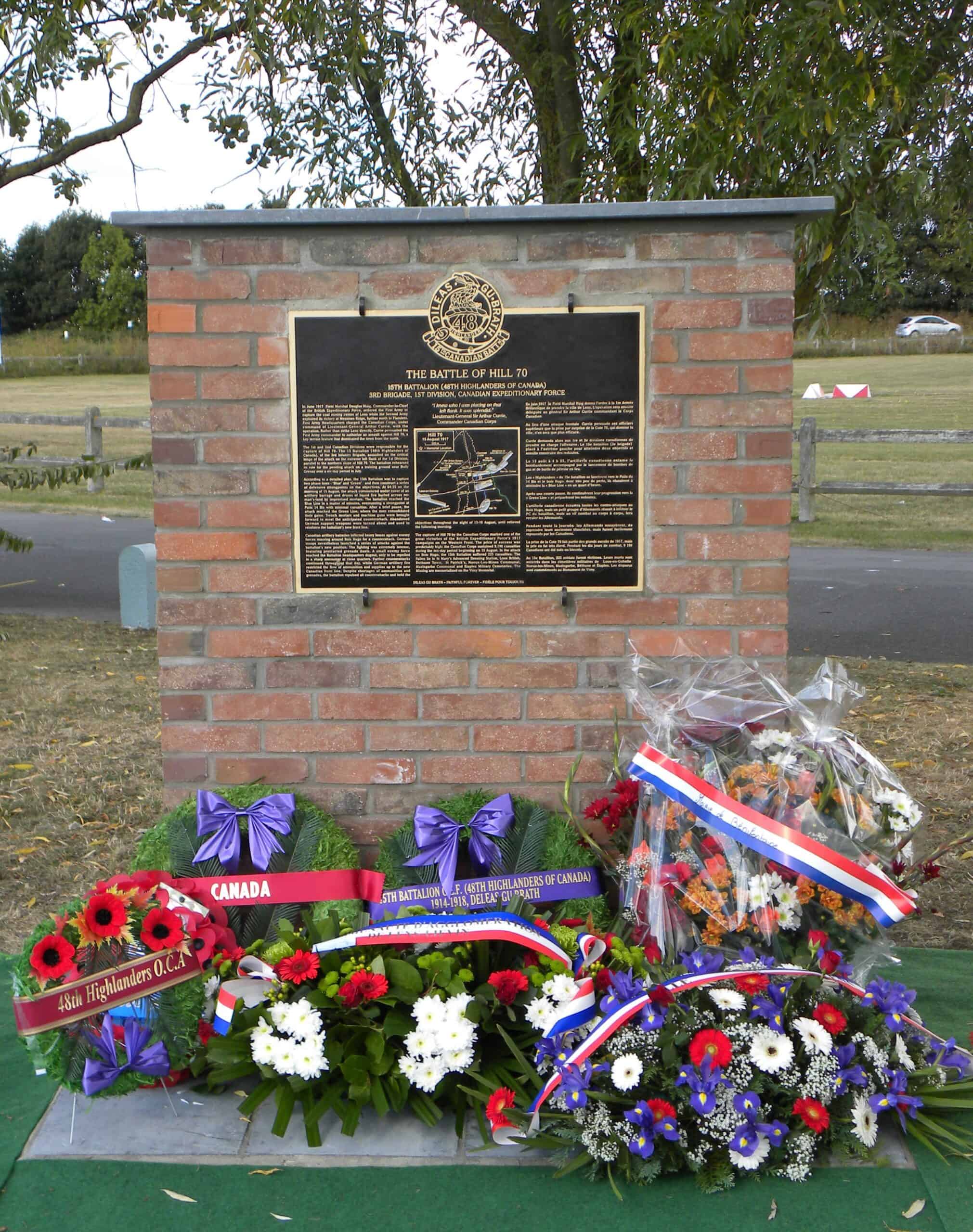 Hill 70 memorial
