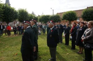 Thiepval memorial moment of silence dedication 2013