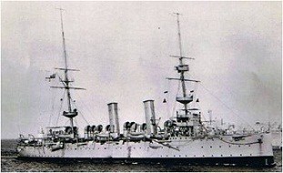 HMS Eclipse. Eclipse Class cruiser. Convoy escort and column Z lead ship