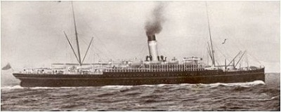 SS Canada transported 15th Bn repatriated POWs to Canada in 1919