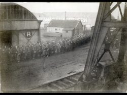 15th
Bn at Quebec City waiting to load on to RMS Megantic. 1914