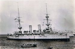 HMS
Eclipse. Eclipse Class cruiser. Convoy escort and column lead ship.