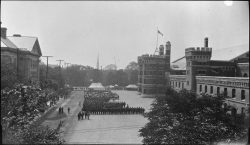 The
Armoury, University Street, Toronto. 1915.