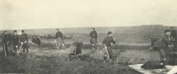 Working
party Salisbury Plain West Down Camp South 16 Oct-17 Dec 1914