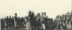 3rd Brigade Commander General Turner VC
inspects troops. Salisbury Plain West Down Camp South 16
Oct-17 Dec 1914