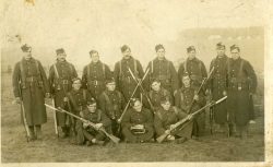 Battalion
guard. Salisbury UK Undated