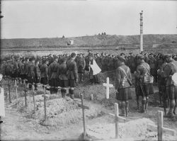 Burial of Lt Evan Ryrie July 1917.