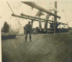 Onboard RMS Baltic to Canada 1919.