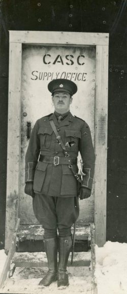 Unidentified
Officer. Kapuskasing detention centre Dec 1915.