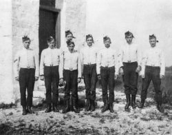 Guard
at Stanley barracks Toronto. 1915