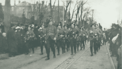 Band
of Home Battalion. Toronto 20 Mar 1915.