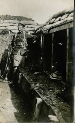 Ormsby, G Sgt 77545 30th-15th Bn - Ploegsteert 1916.
