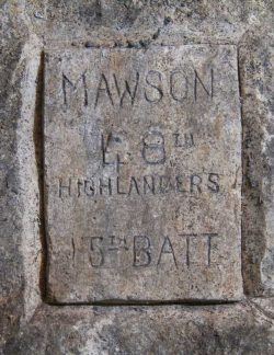 Carving by Private Mawson TR, 15th Battalion