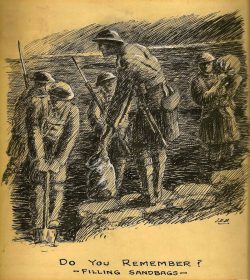 ‘Do
you remember – filling sandbags’